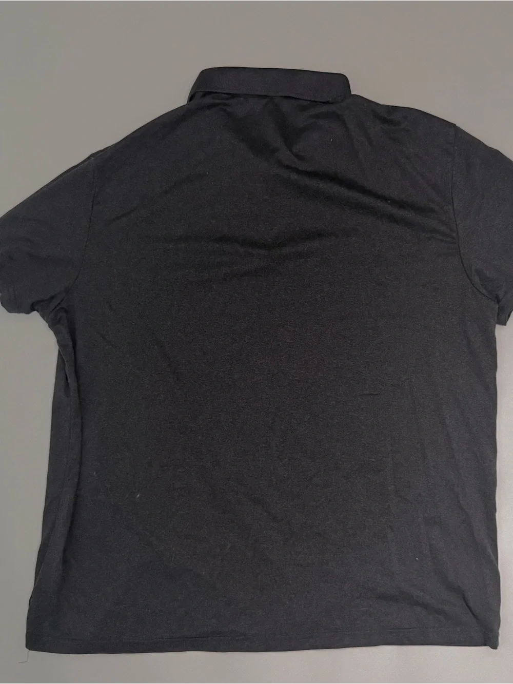 Old Navy Active Core Men's Gray Polo Shirt with Three-Button Placket